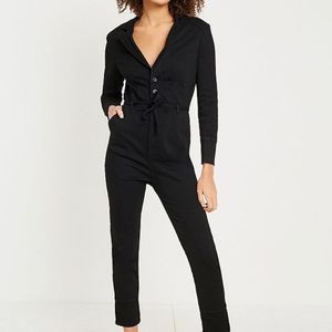 Free People Take Me Out Fitted Jumpsuit